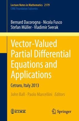 Vector-Valued Partial Differential Equations and Applications 9783319545134