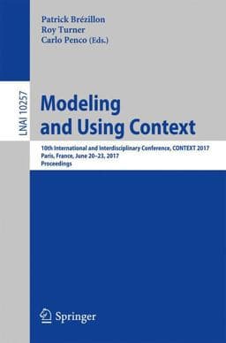 Modeling and Using Context 9783319578361