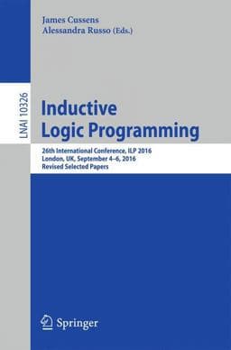 Inductive Logic Programming 9783319633411