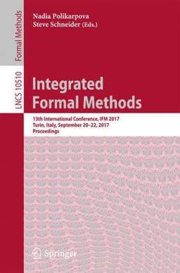 Integrated Formal Methods 9783319668444