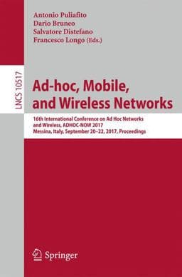 Ad-Hoc, Mobile, and Wireless Networks 9783319679099