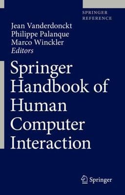 Springer Handbook of Human Computer Interaction 9783319732282