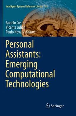 Personal Assistants: Emerging Computational Technologies 9783319873343