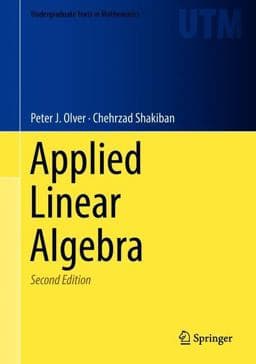 Applied Linear Algebra 9783319910406