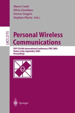 Personal Wireless Communications 9783540201236