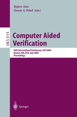 Computer Aided Verification 9783540223429