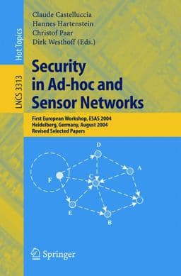 Security in Ad-Hoc and Sensor Networks 9783540243960