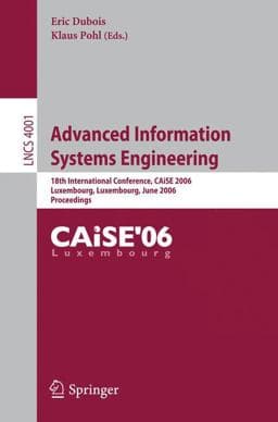 Advanced Information Systems Engineering 9783540346524