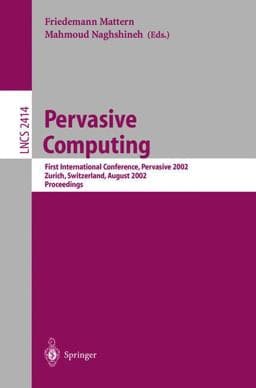 Pervasive Computing 9783540440604