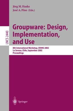 Groupware 9783540441120