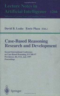 Case-Based Reasoning 9783540632337