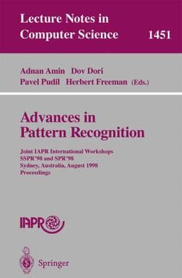 Advances in Pattern Recognition 9783540648581