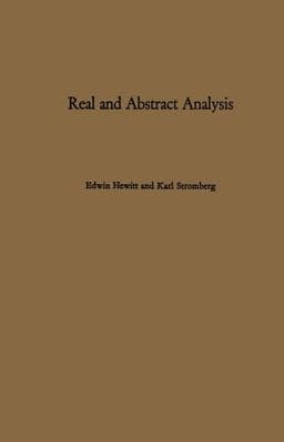 Real and Abstract Analysis 9783540780182