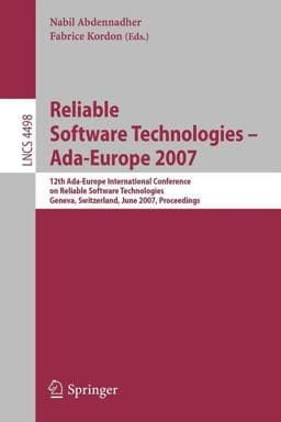 Reliable Software Technologies - ADA-Europe 2007 9783540839910