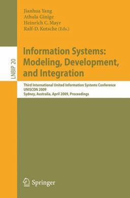 Information Systems: Modeling, Development, and Integration 9783642011115