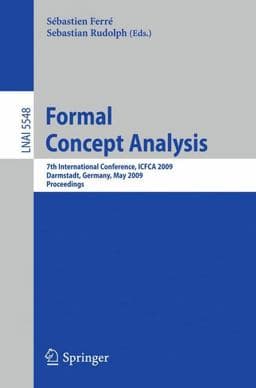 Formal Concept Analysis 9783642018145