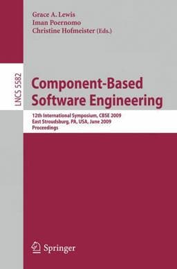 Component-Based Software Engineering 9783642024139