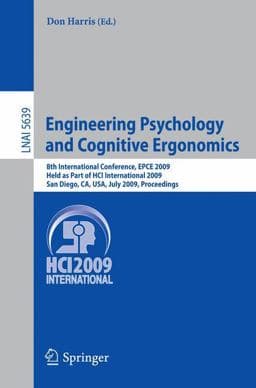Engineering Psychology and Cognitive Ergonomics 9783642027277