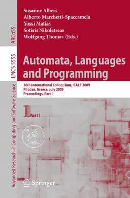 Automata, Languages and Programming 9783642029264