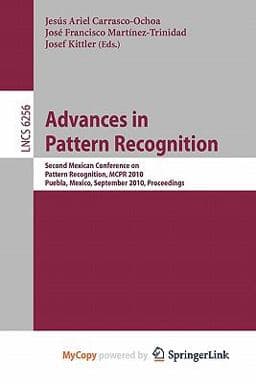 Advances in Pattern Recognition 9783642159930