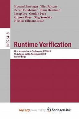 Runtime Verification 9783642166136