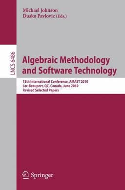 Algebraic Methodology and Software Technology 9783642177965