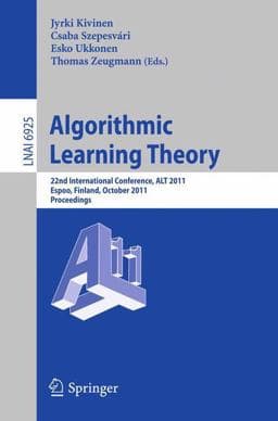 Algorithmic Learning Theory 9783642244124