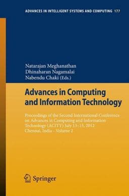 Advances in Computing and Information Technology 9783642315527