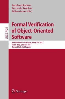 Formal Verification of Object-Oriented Software 9783642317620