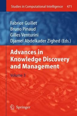 Advances in Knowledge Discovery and Management 9783642358555