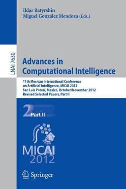 Advances in Computational Intelligence 9783642377976