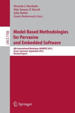 Model-Based Methodologies for Pervasive and Embedded Software 9783642382093