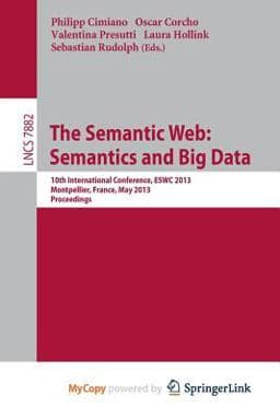 The Semantic Web 9783642382895
