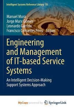 Engineering and Management of It-Based Service Systems 9783642399299