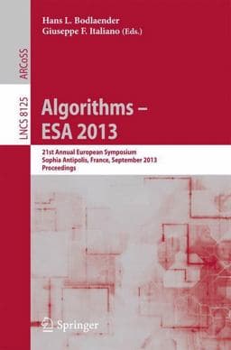 Algorithms - ESA 2013 9783642404498