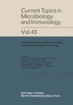 Current Topics in Microbiology and Immunology 9783642461187