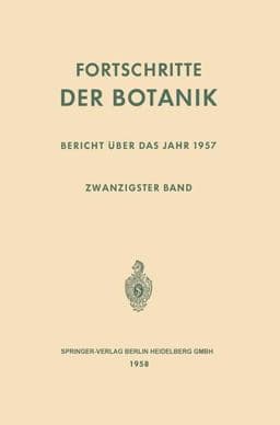 Fortschritte der Botanik 9783642857447