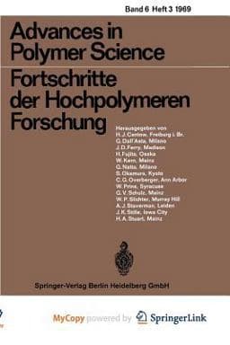 Advances in Polymer Science 6/3 9783662182581