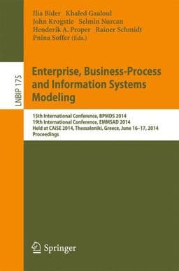 Enterprise, Business-Process and Information Systems Modeling 9783662437452
