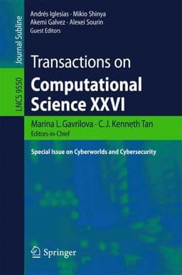 Transactions on Computational Science XXVI 9783662492468