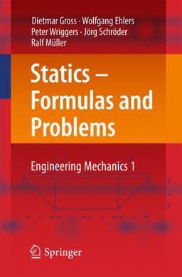 Statics - Formulas and Problems 9783662538548