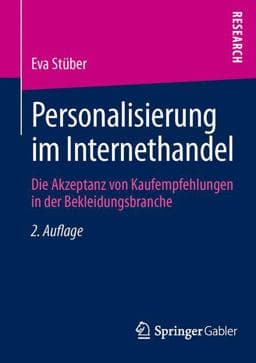 Personalisierung Im Internethandel 9783834945594