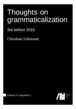 Thoughts on Grammaticalization 9783946234074