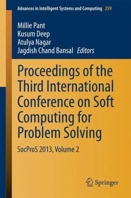 Proceedings of the Third International Conference on Soft Computing for Problem Solving 9788132217688