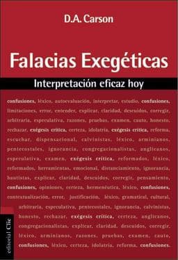 Falacias Exegéticas 9788482675626