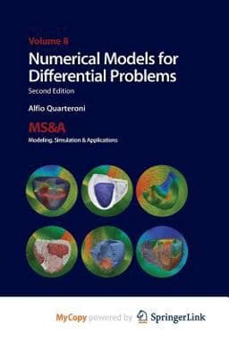 Numerical Models for Differential Problems 9788847055230