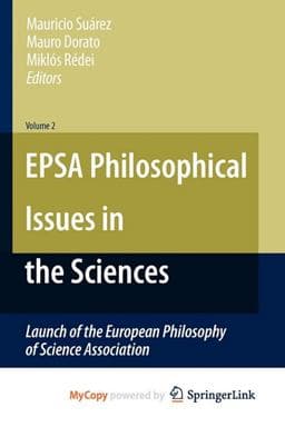 Epsa Philosophical Issues in the Sciences 9789048132539