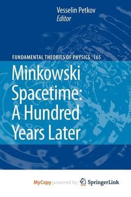 Minkowski Spacetime 9789048136292