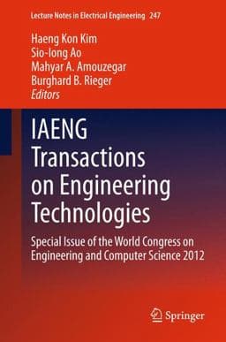 IAENG Transactions on Engineering Technologies 9789400768185