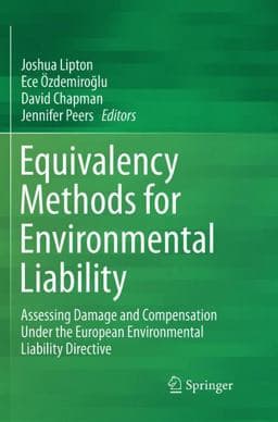 Equivalency Methods for Environmental Liability 9789402413168